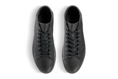 Triple Black Leather