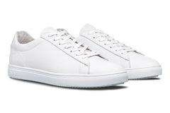 Triple White Leather