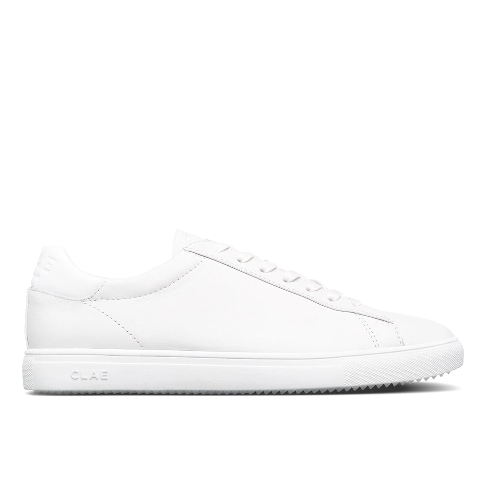 Triple White Leather