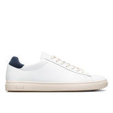 White Leather Navy