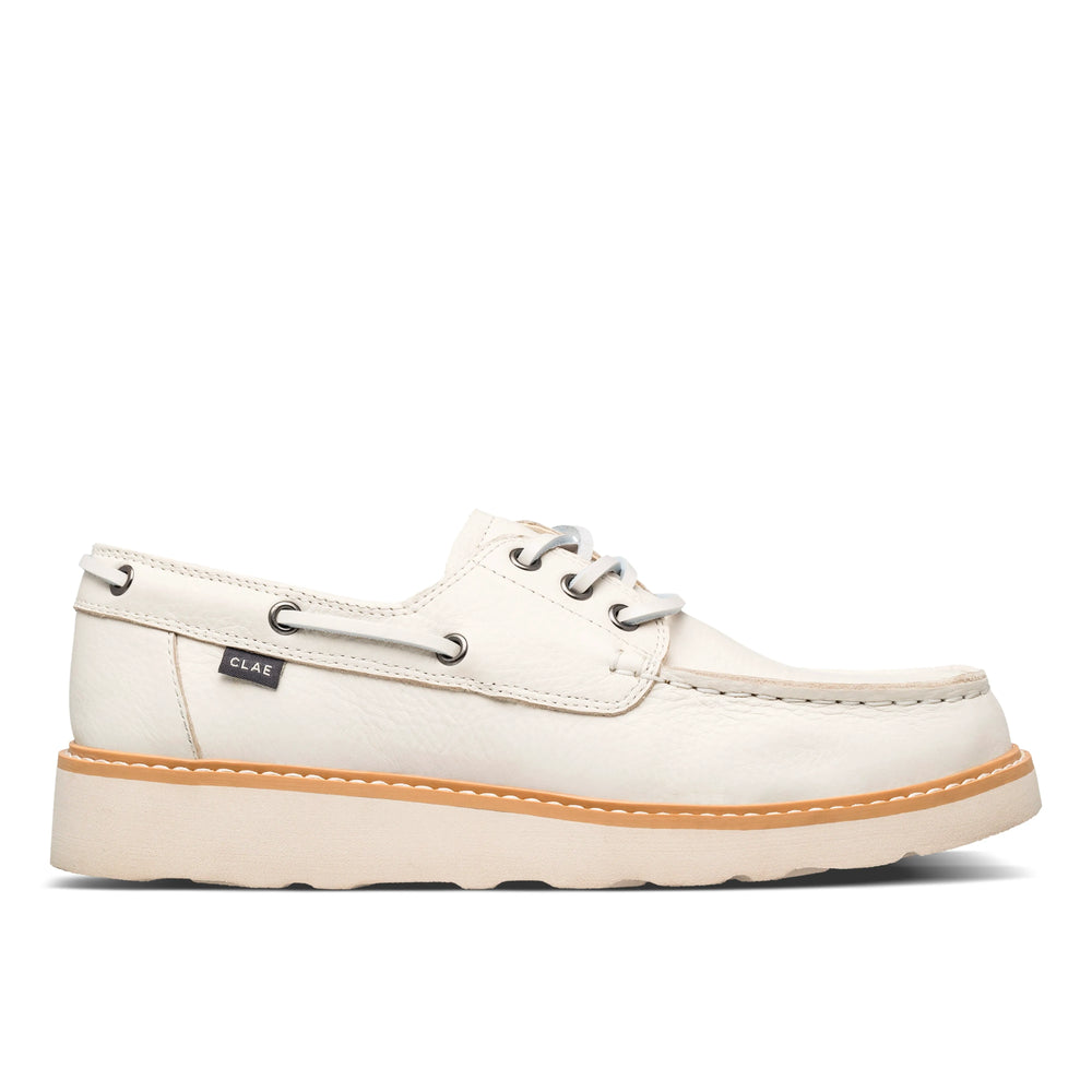 Triple Off-White Leather