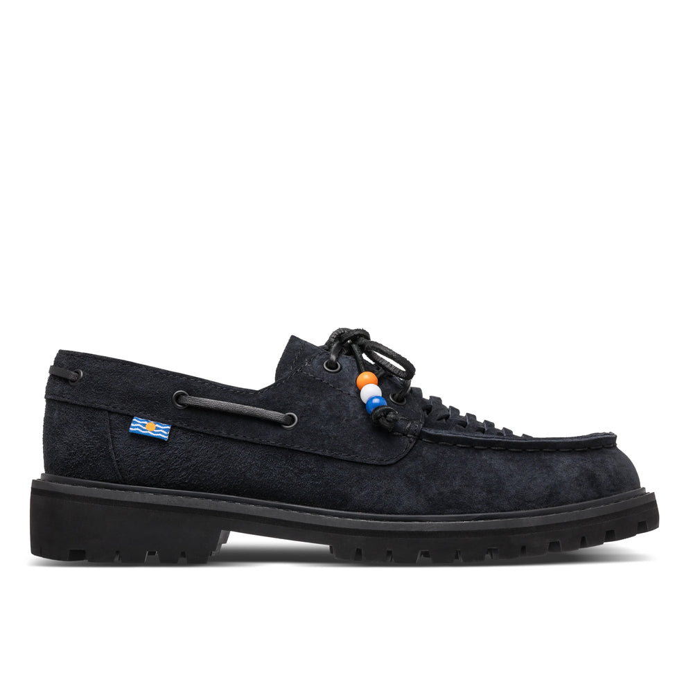 Triple Black Suede