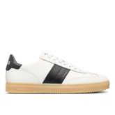 White Leather Black