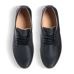 Black Milled Leather