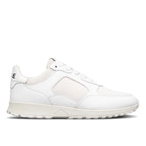 Triple White Leather