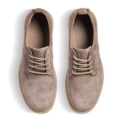 Silver Mink Suede
