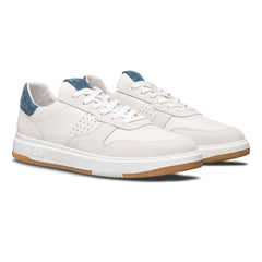 White Leather Blue Mirage