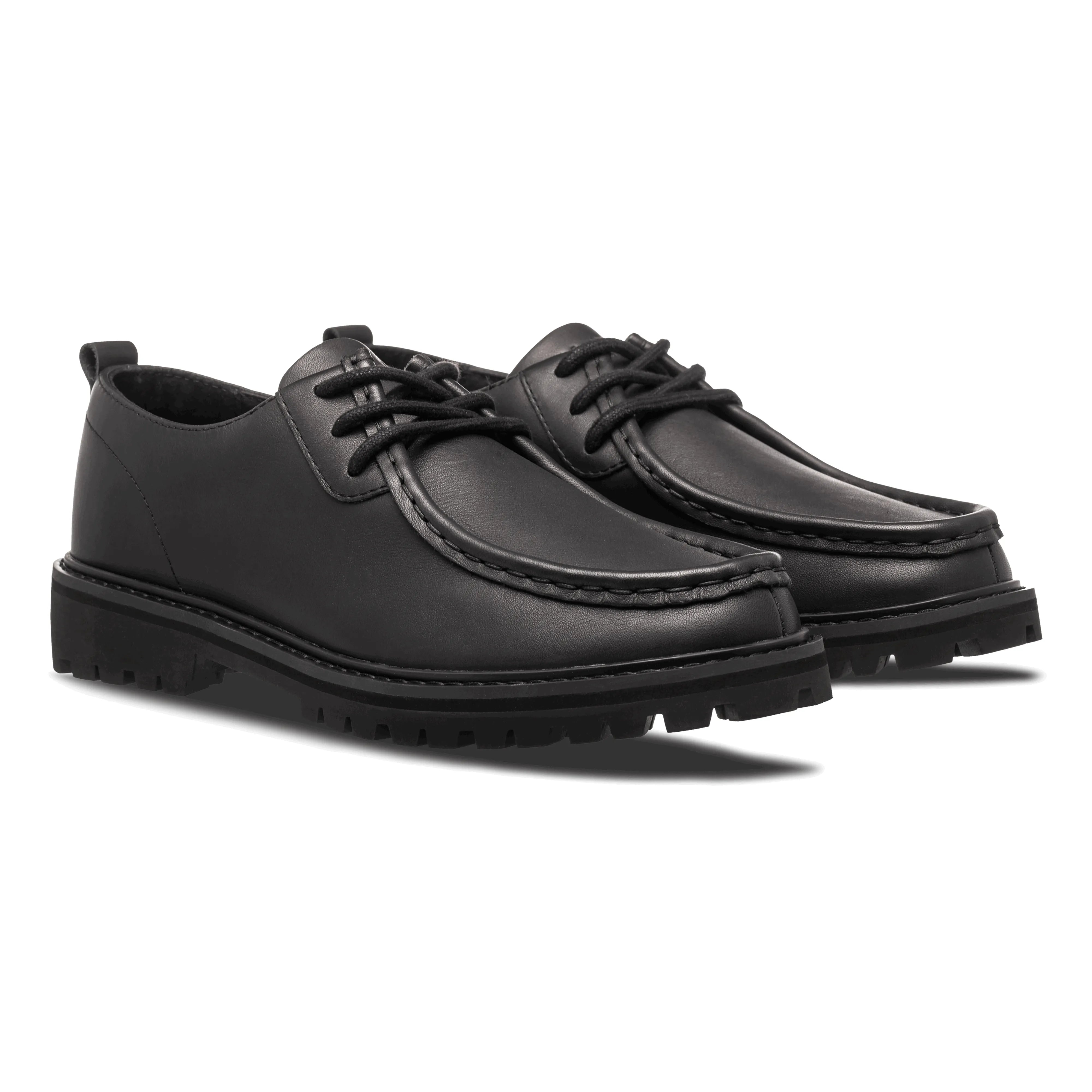 Antique Black Leather