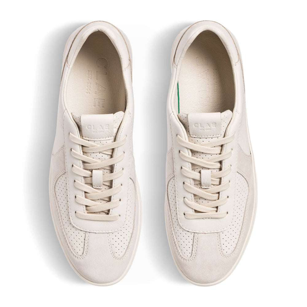 Triple Off-White Leather