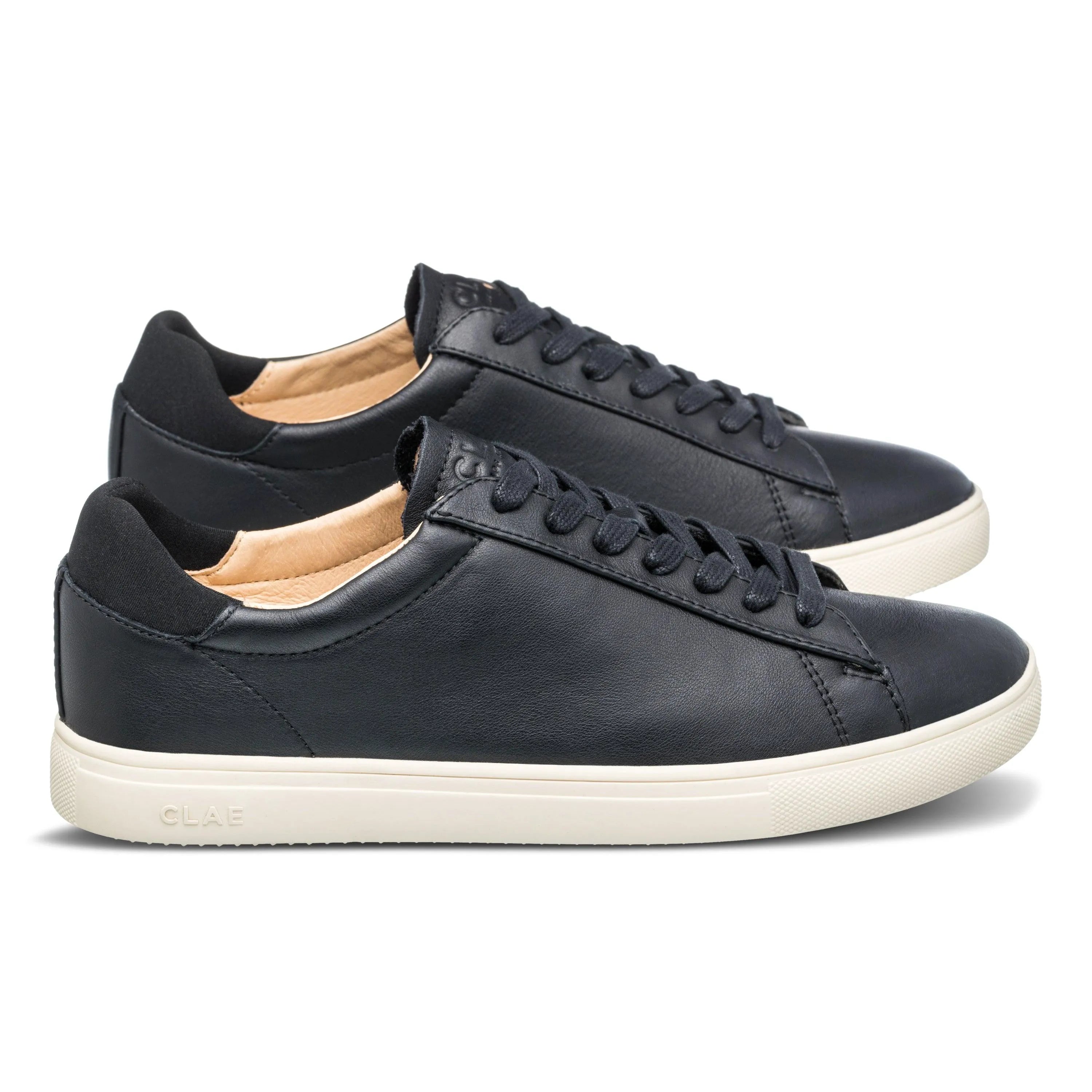 Black Milled Tumbled Leather