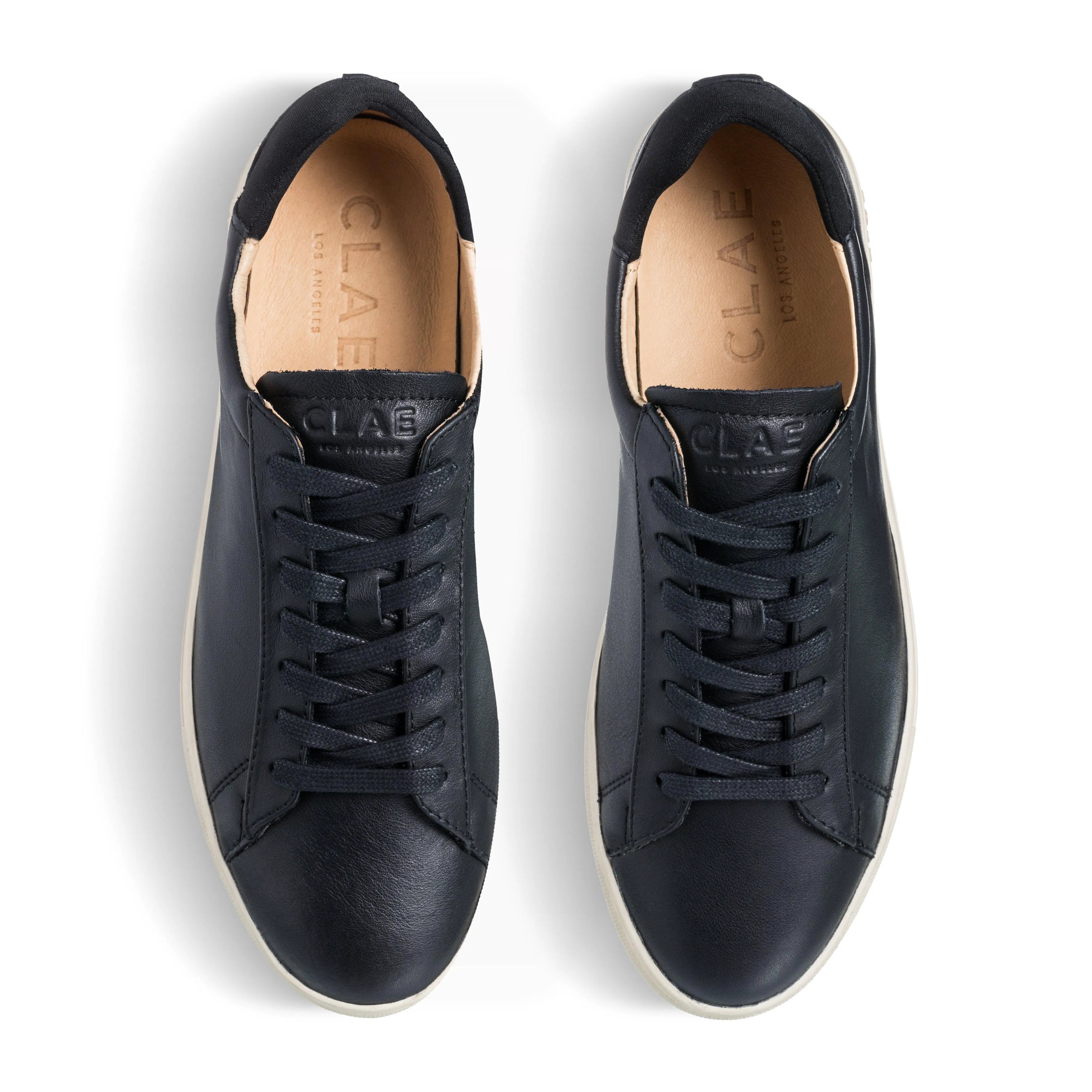 Black Milled Tumbled Leather