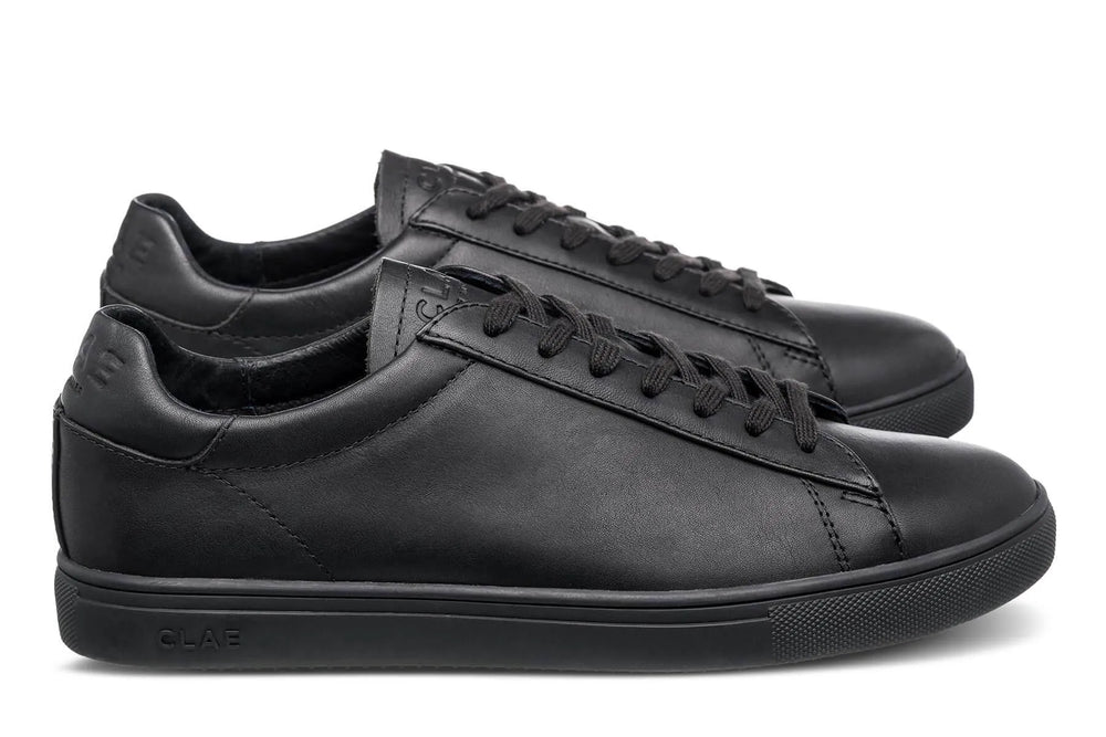 Triple Black Leather