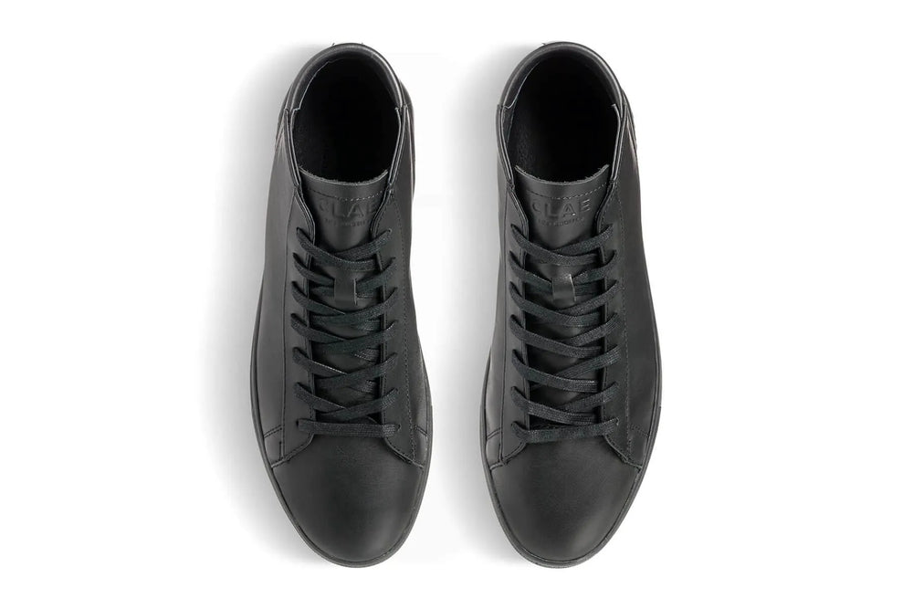 Triple Black Leather