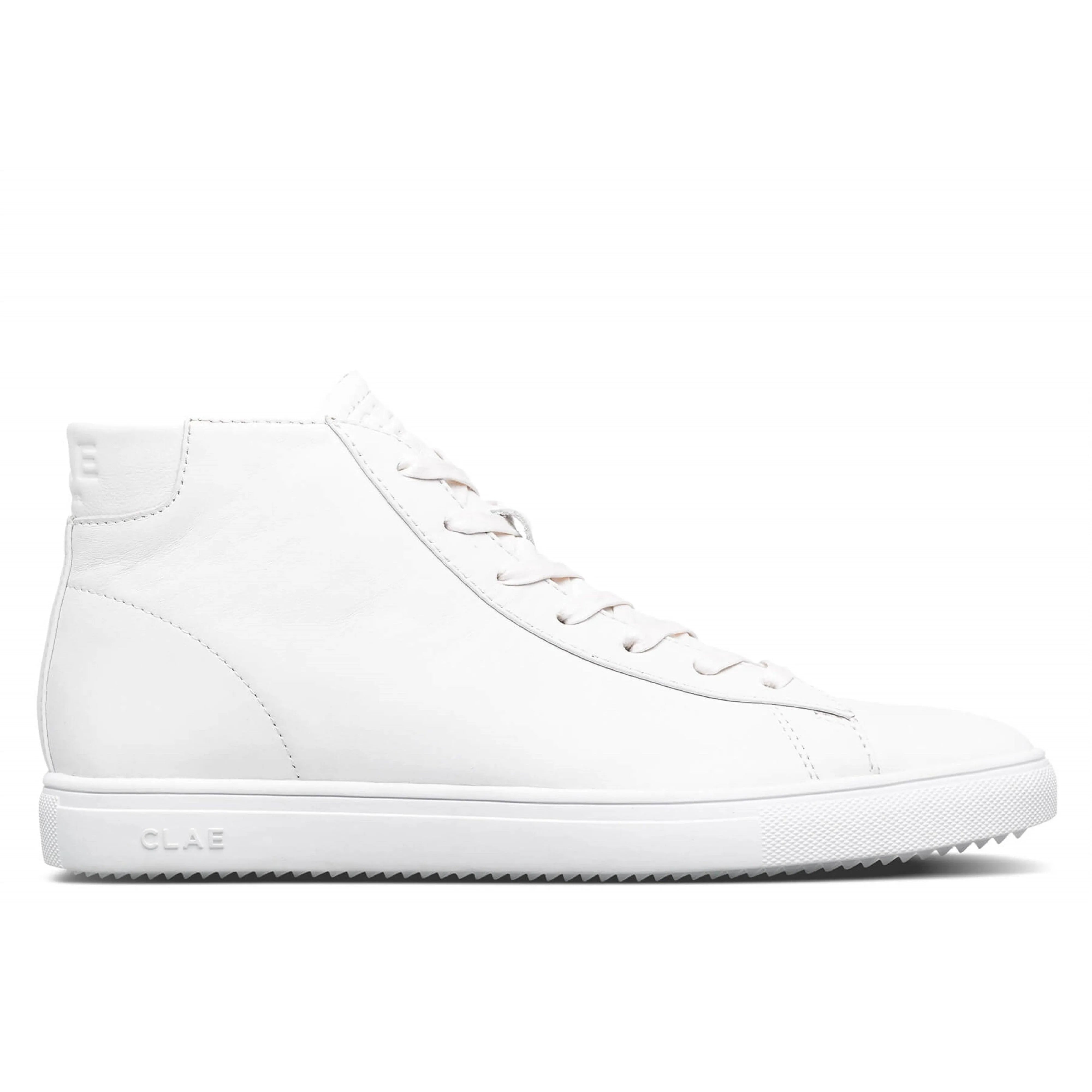 Triple White Leather