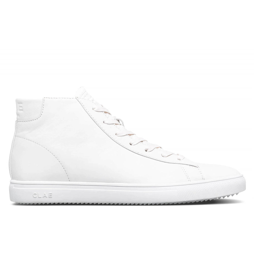 Triple White Leather