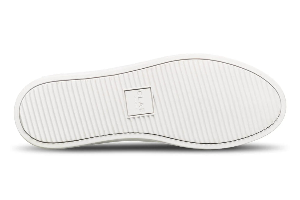 Triple White Leather