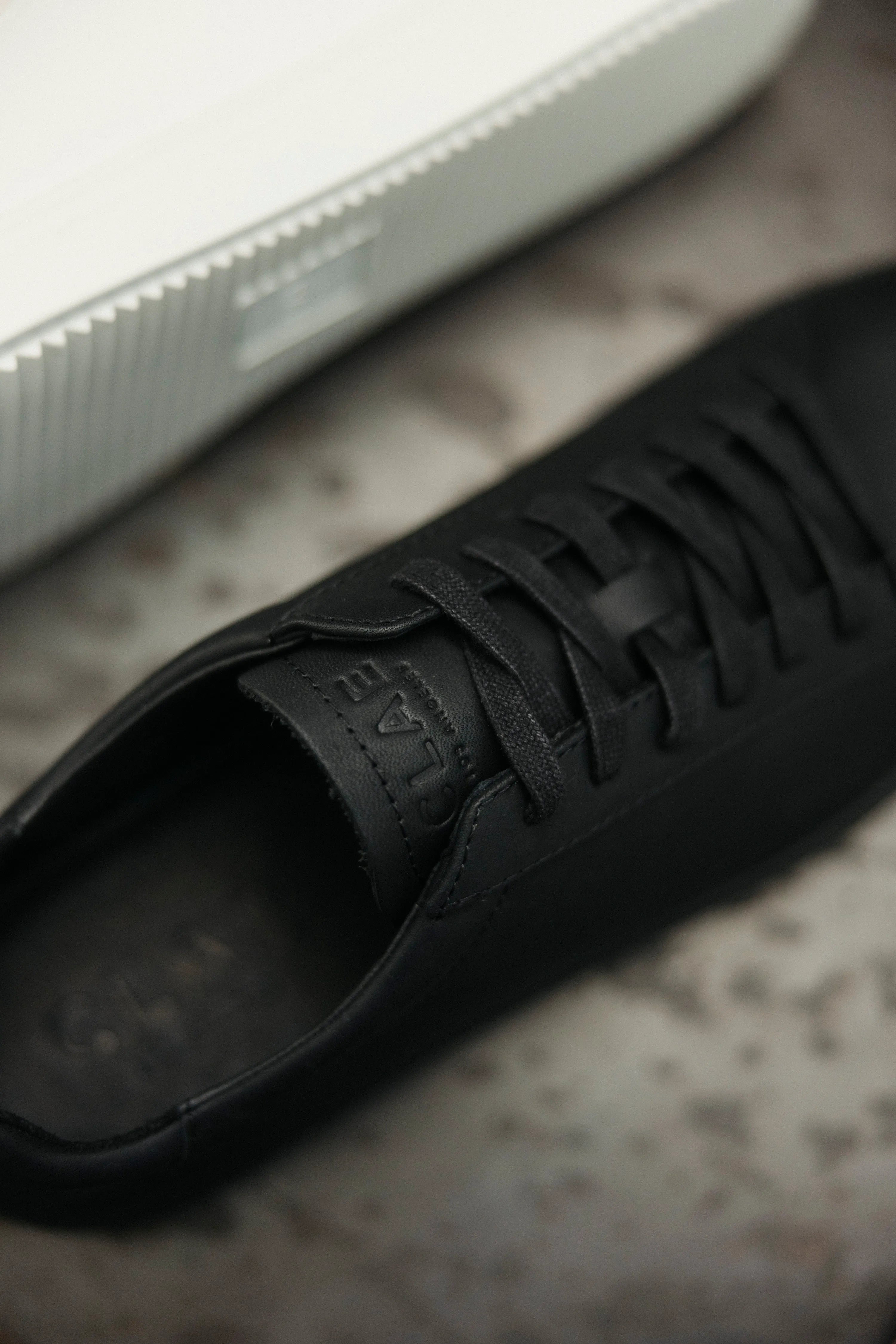 Triple Black Leather