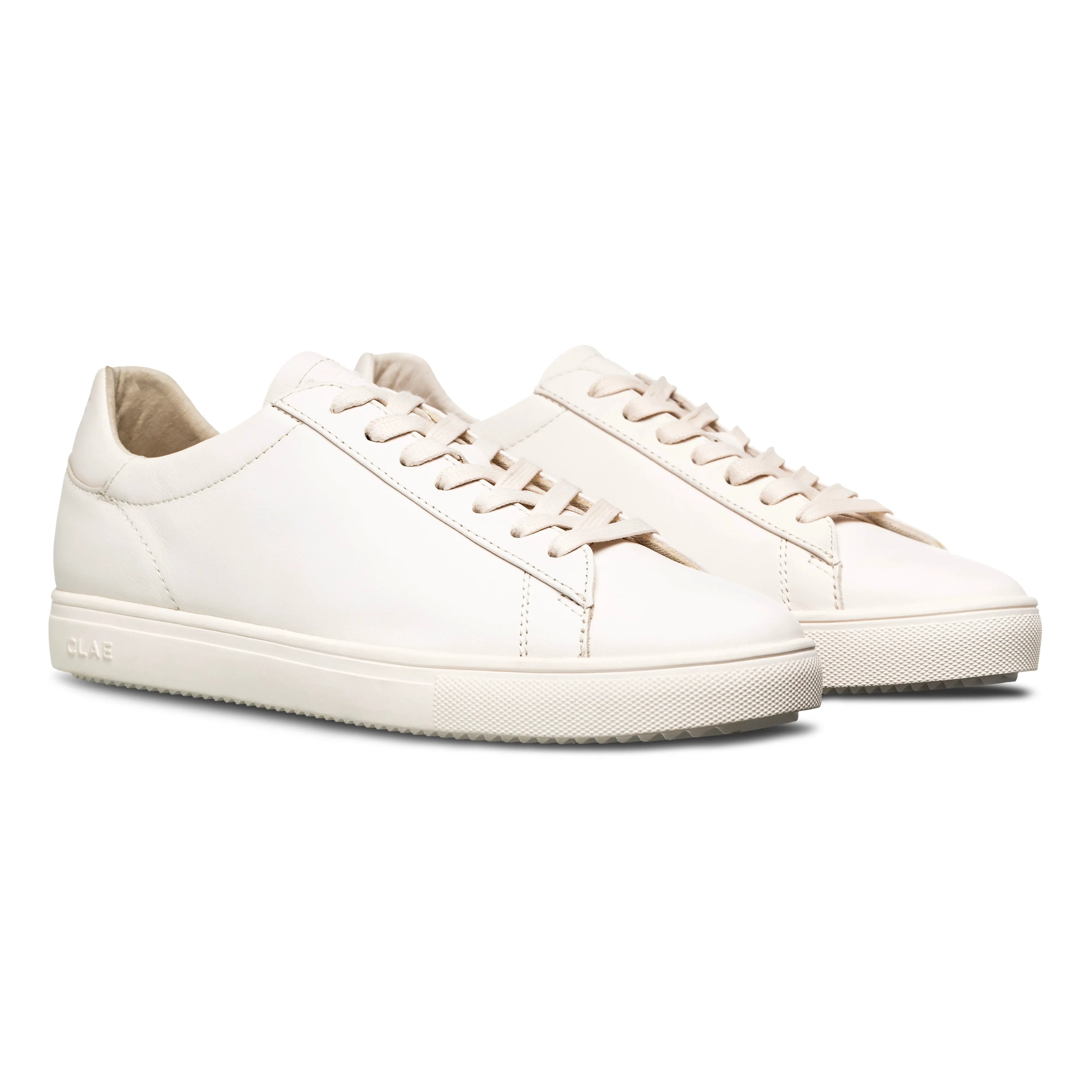 Triple Off-White Leather
