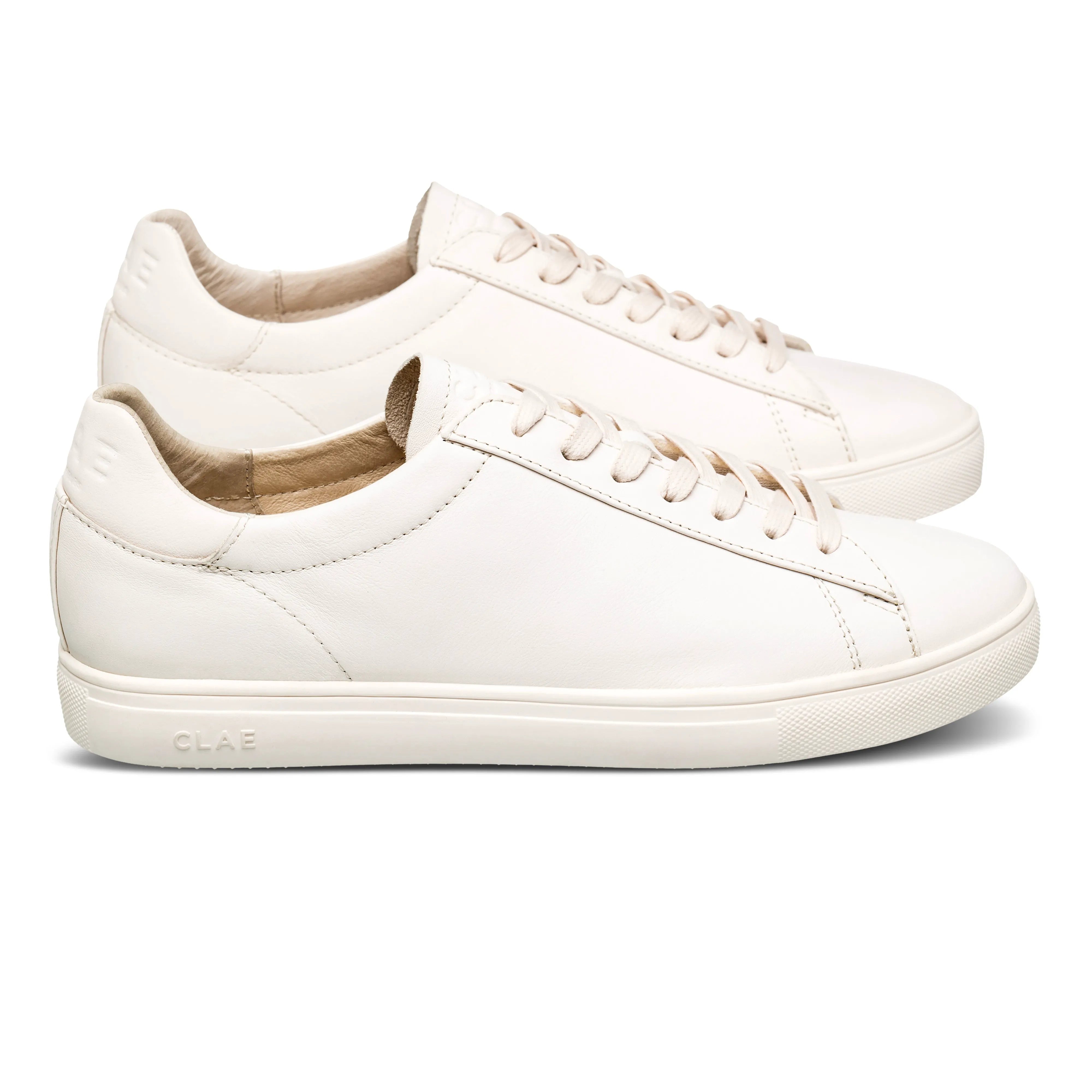 Triple Off-White Leather
