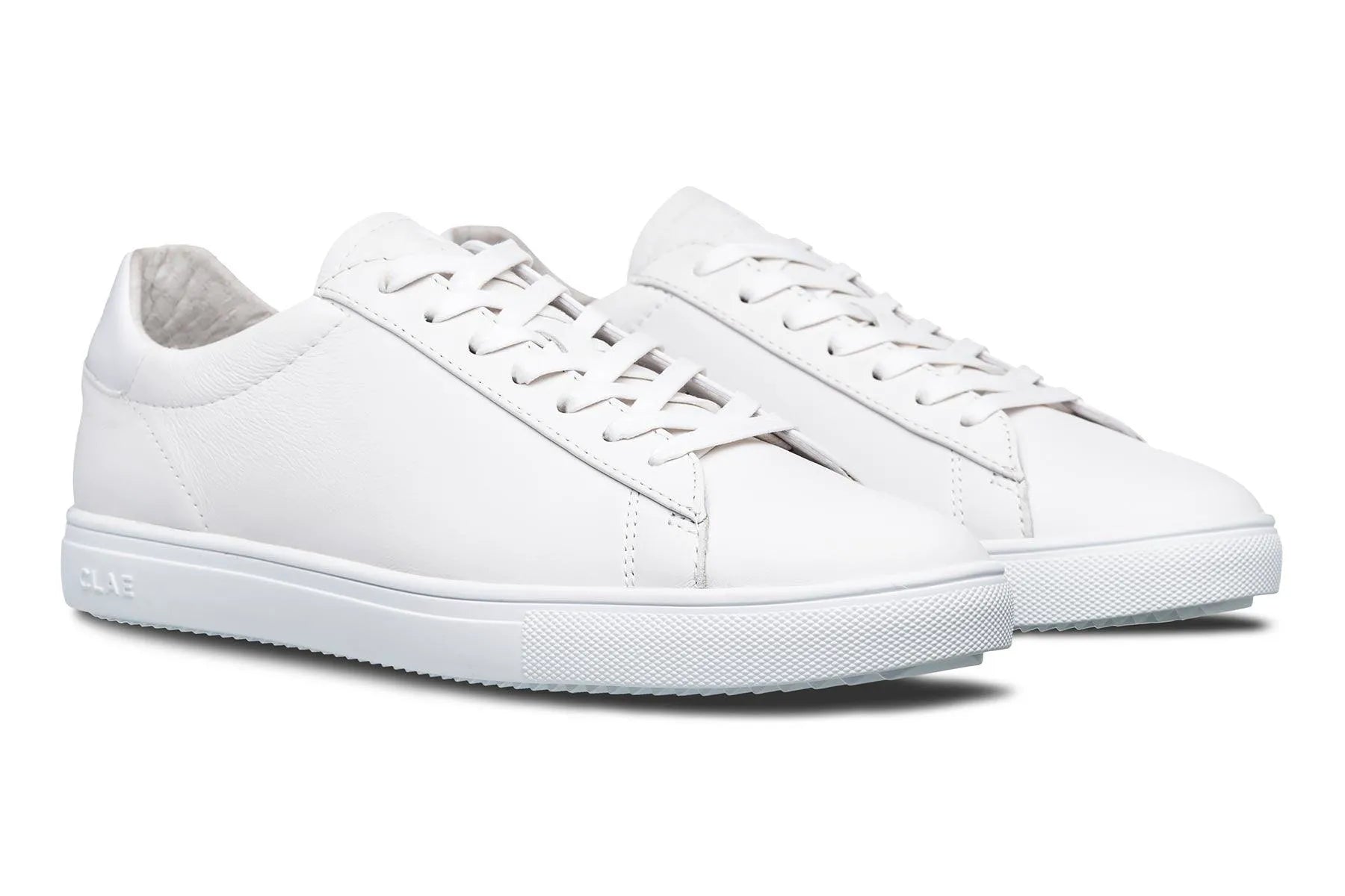 Triple White Leather