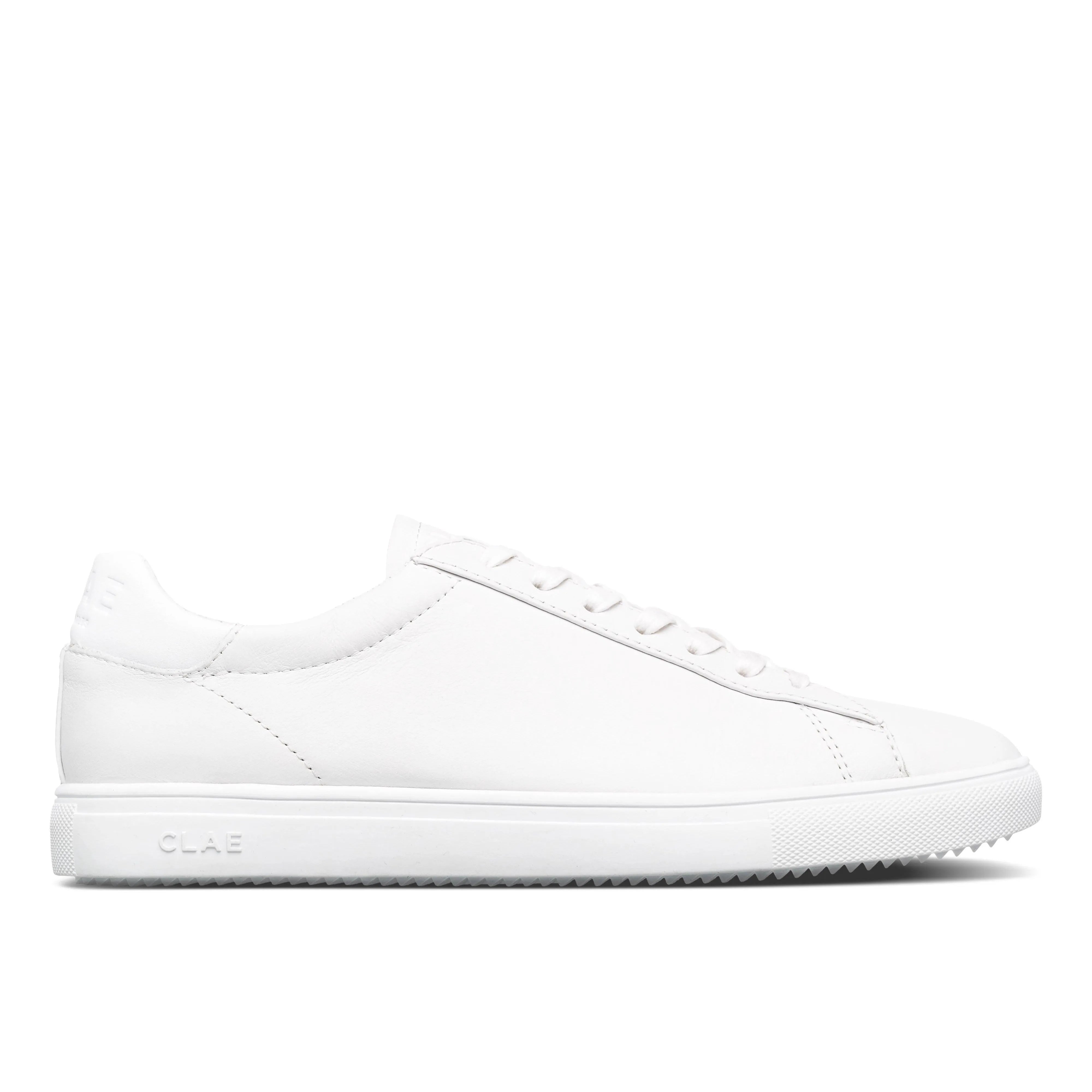 Triple White Leather