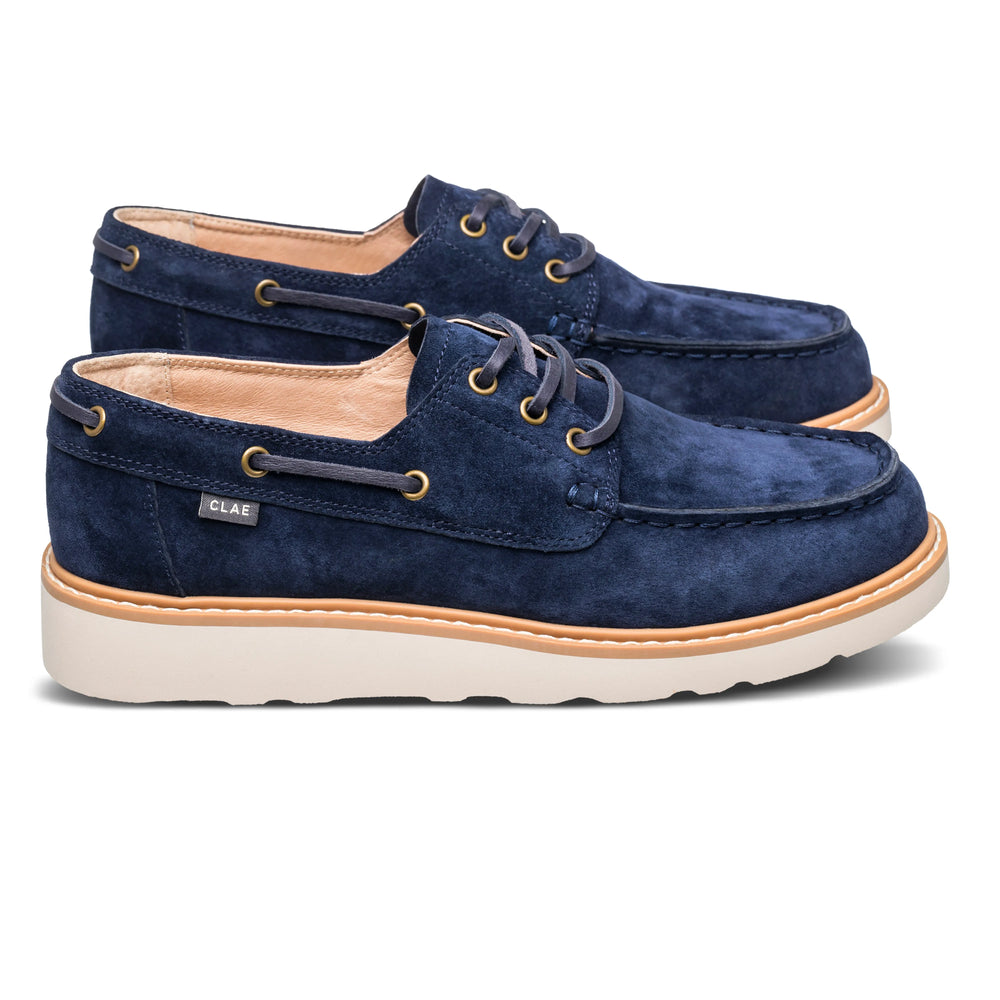 Navy Suede