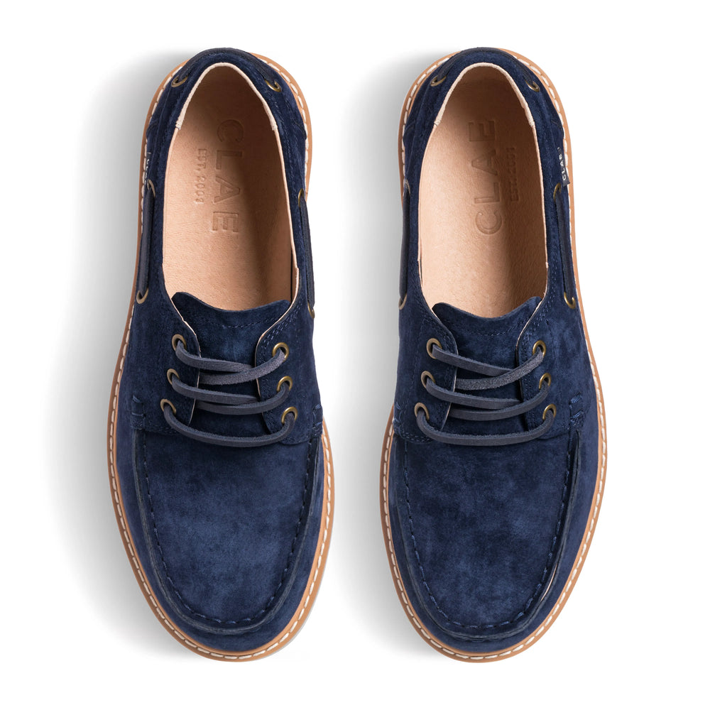 Navy Suede