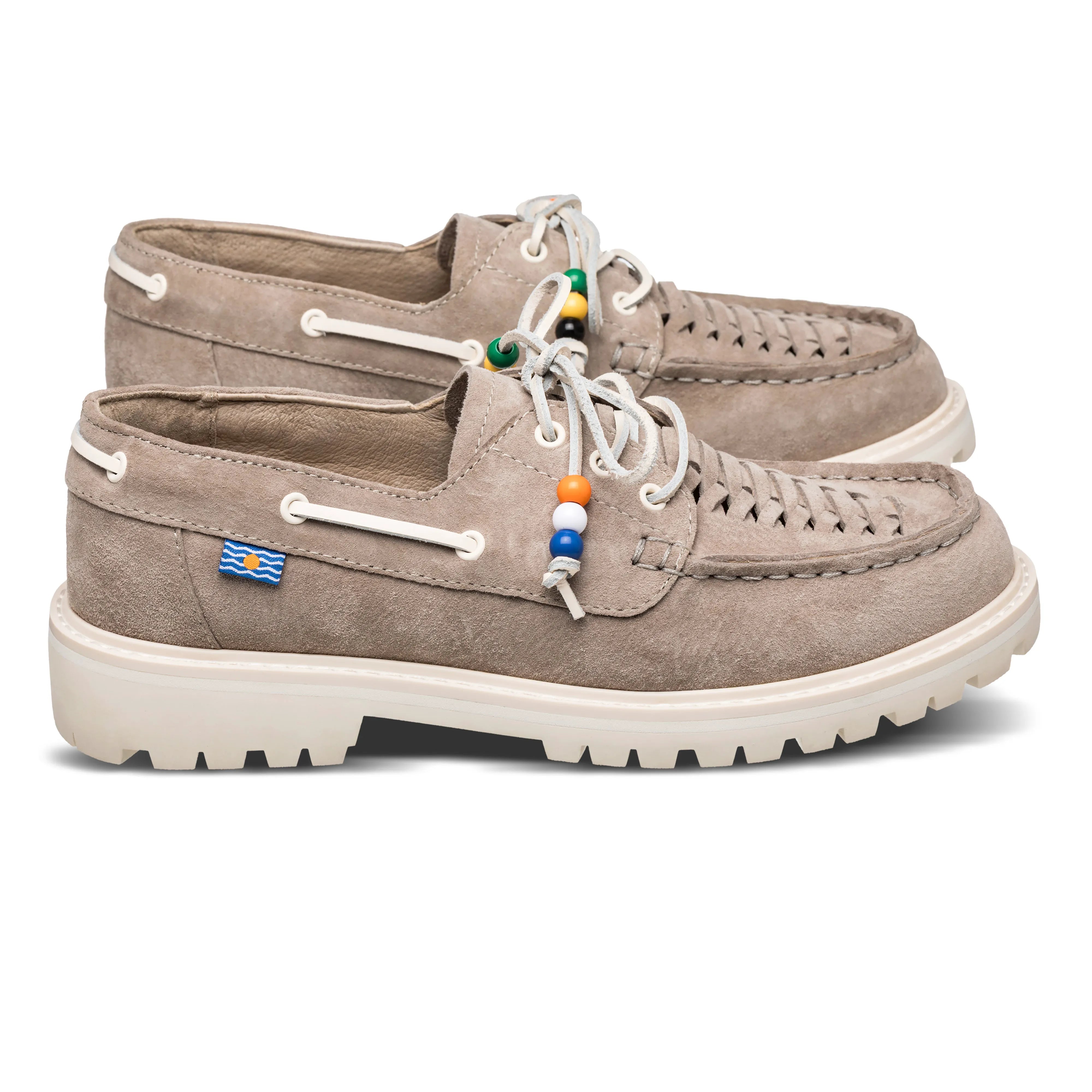 Silver Mink Suede