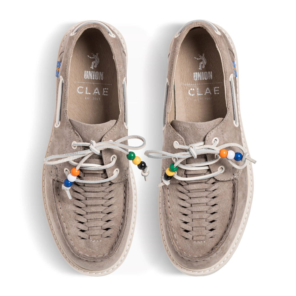Silver Mink Suede