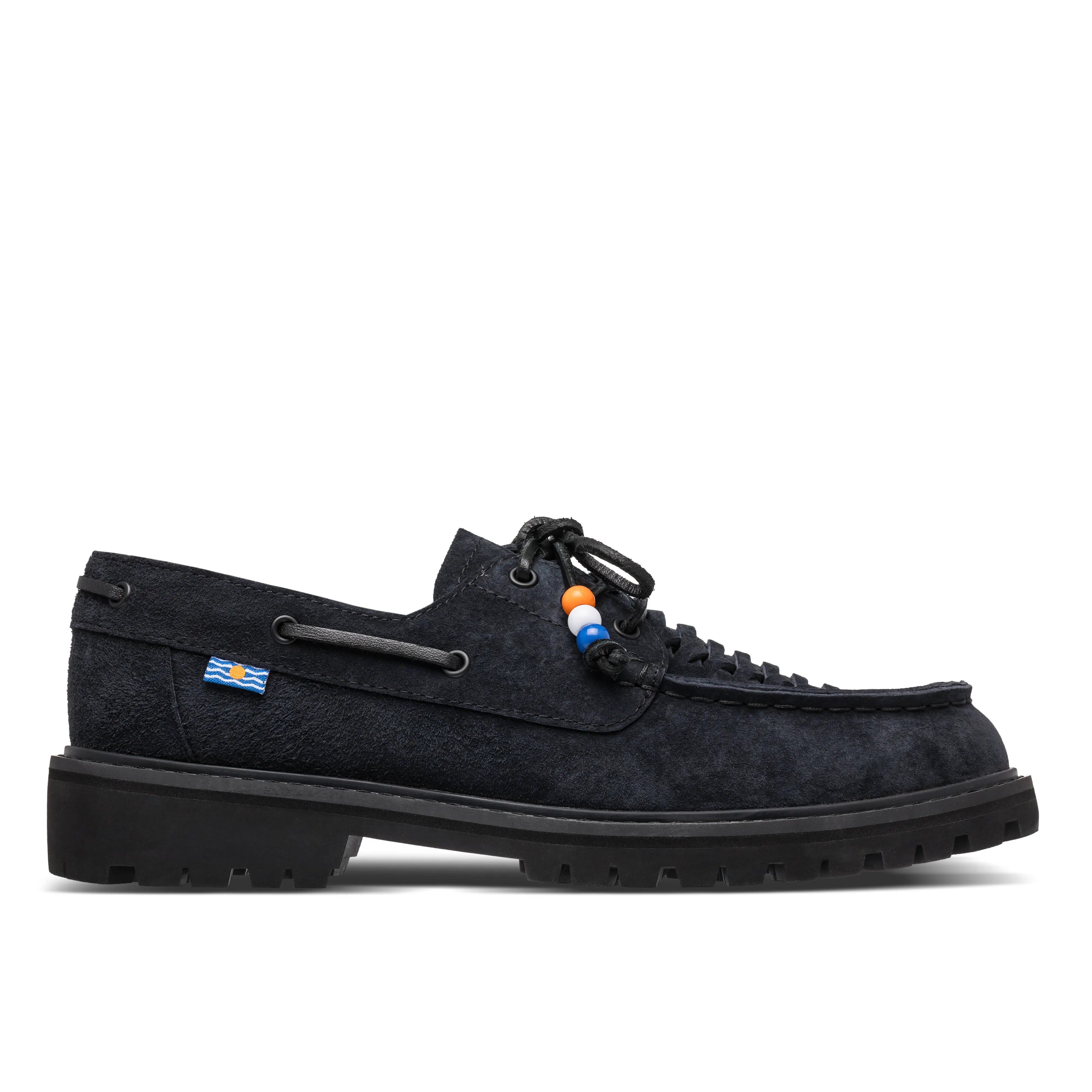Triple Black Suede