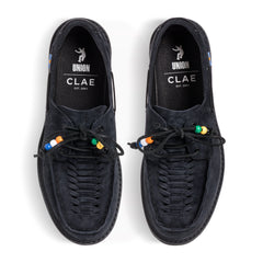Triple Black Suede