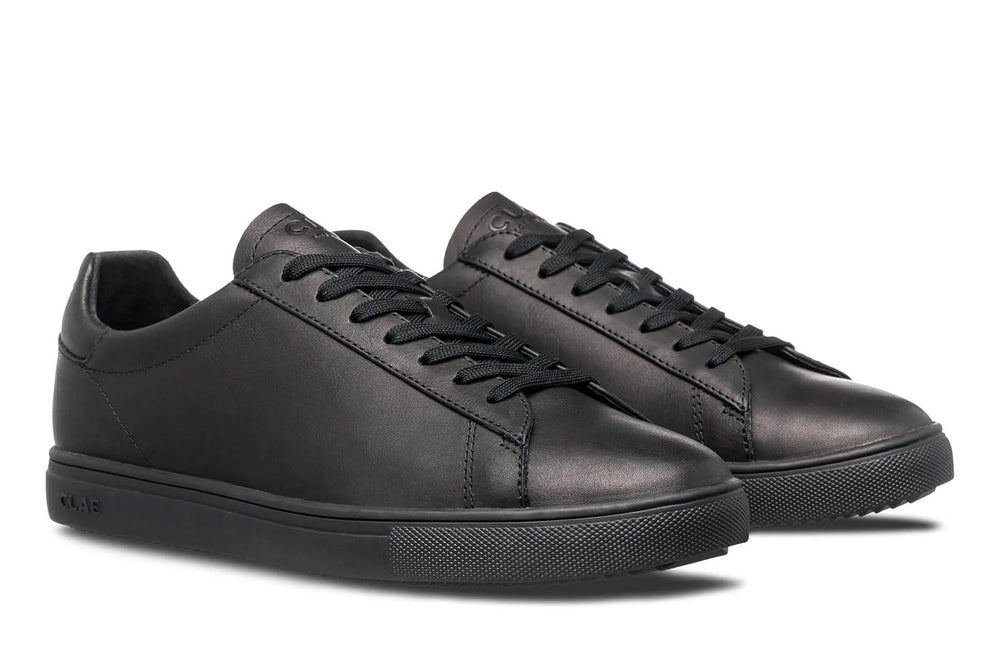 Triple Black Leather