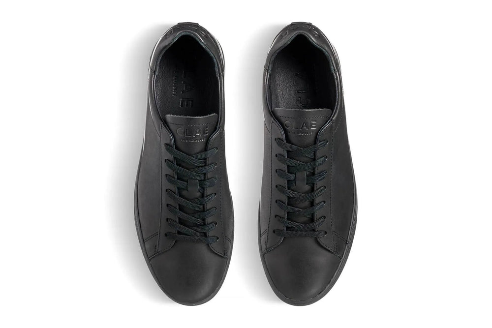 Triple Black Leather
