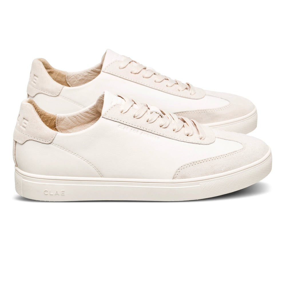 Triple Off-White Leather