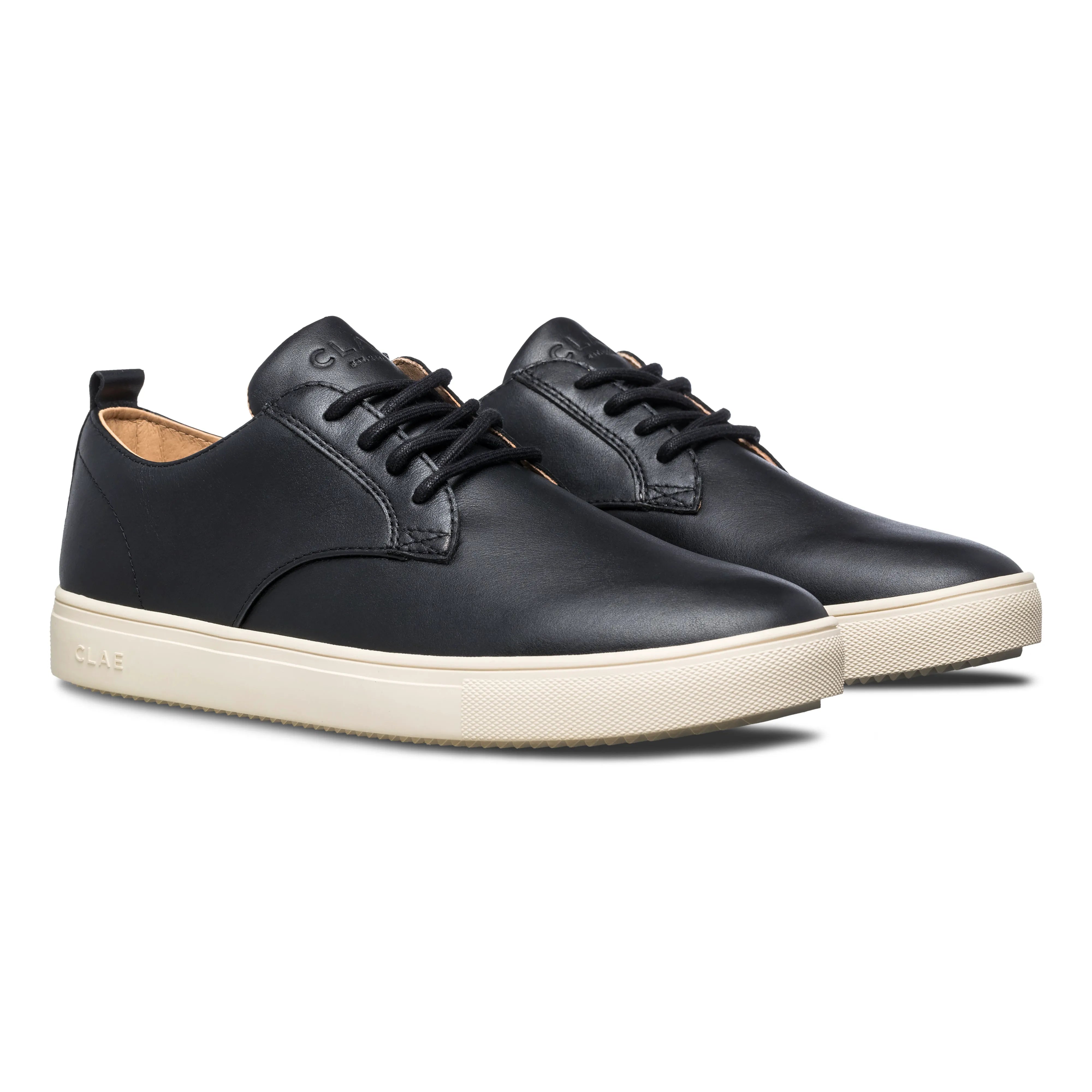 Black Milled Leather