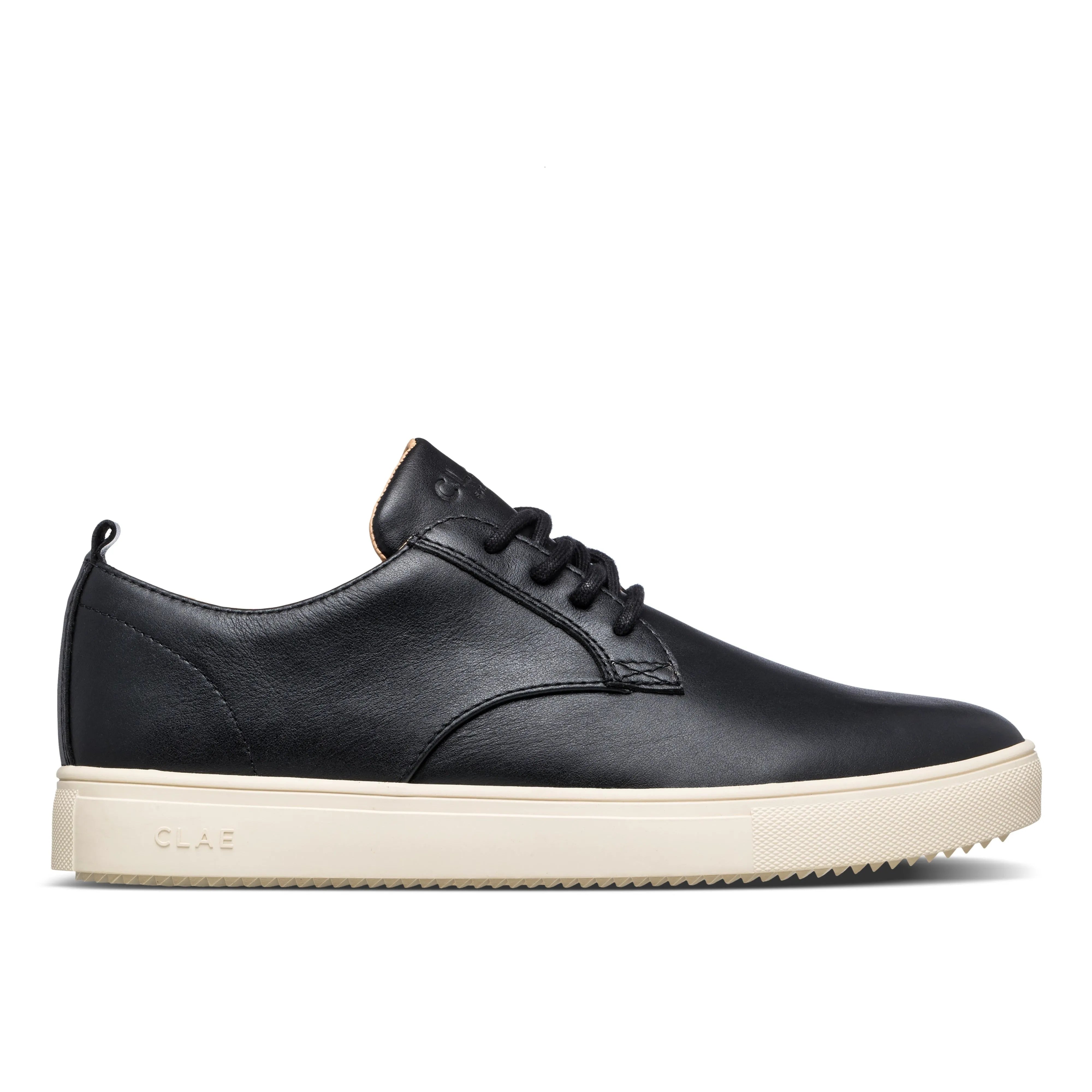 Black Milled Leather