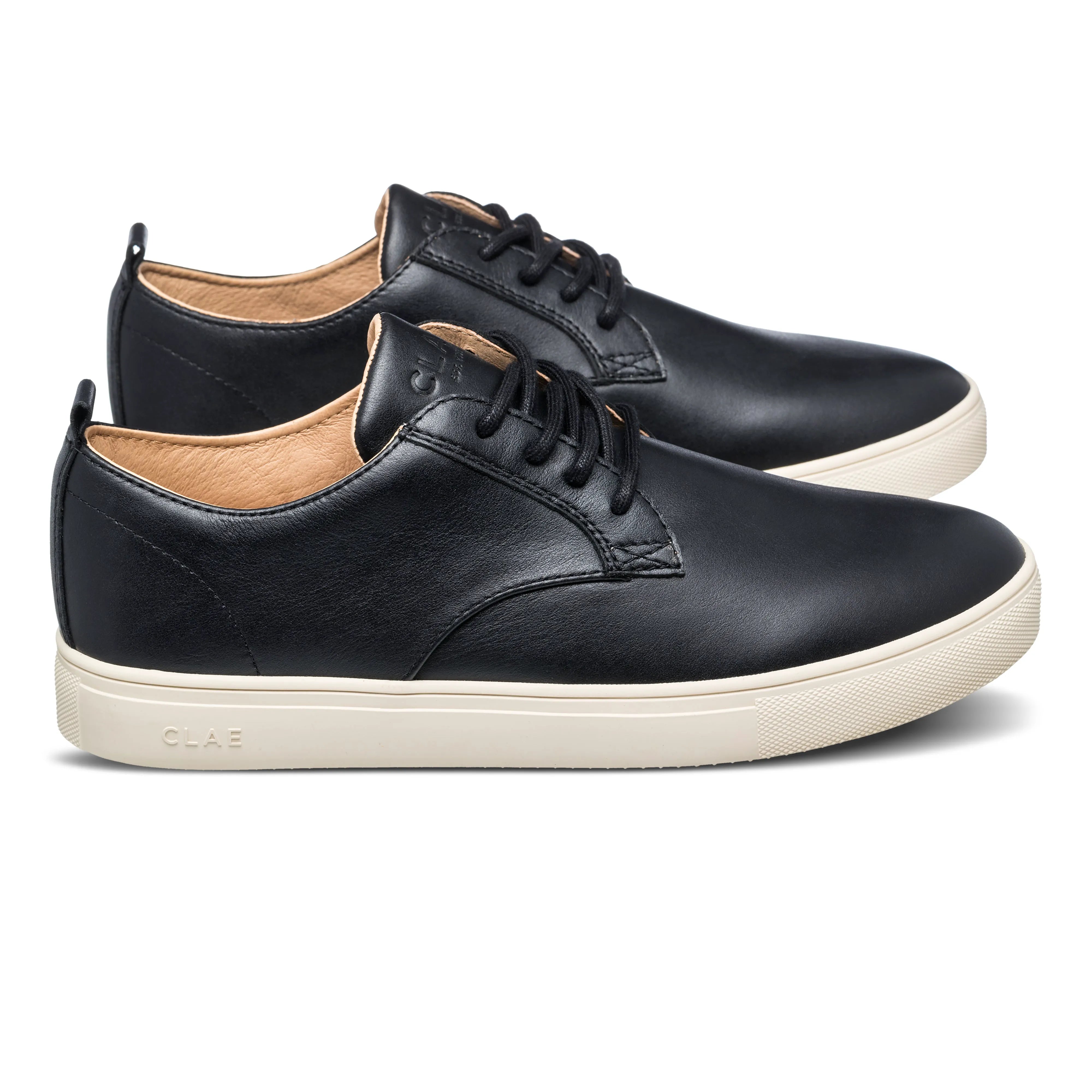 Black Milled Leather