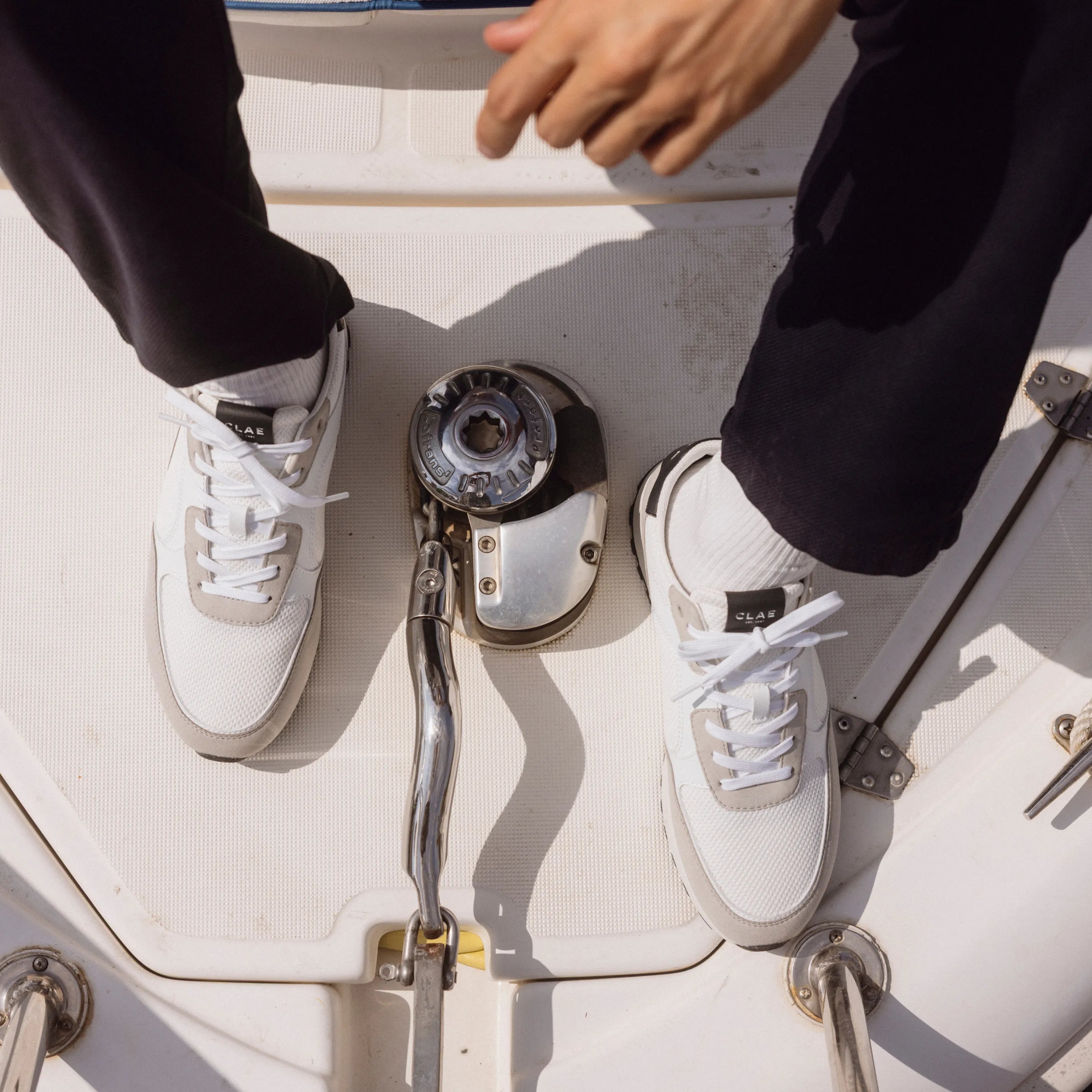 Microchip White Navy