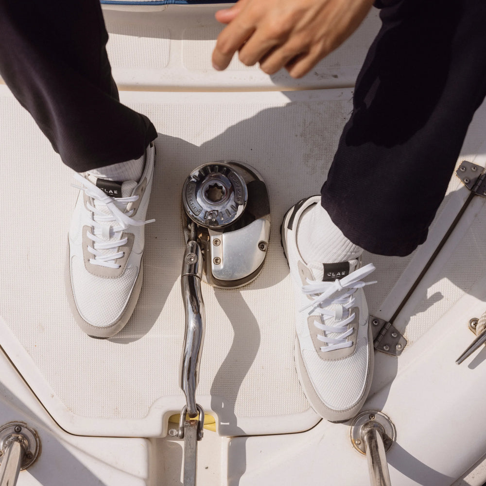 Microchip White Navy