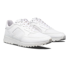 Triple White Leather