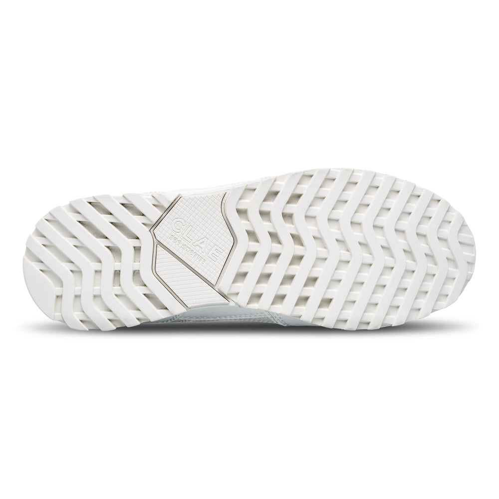 Triple White Leather