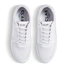 Triple White Leather