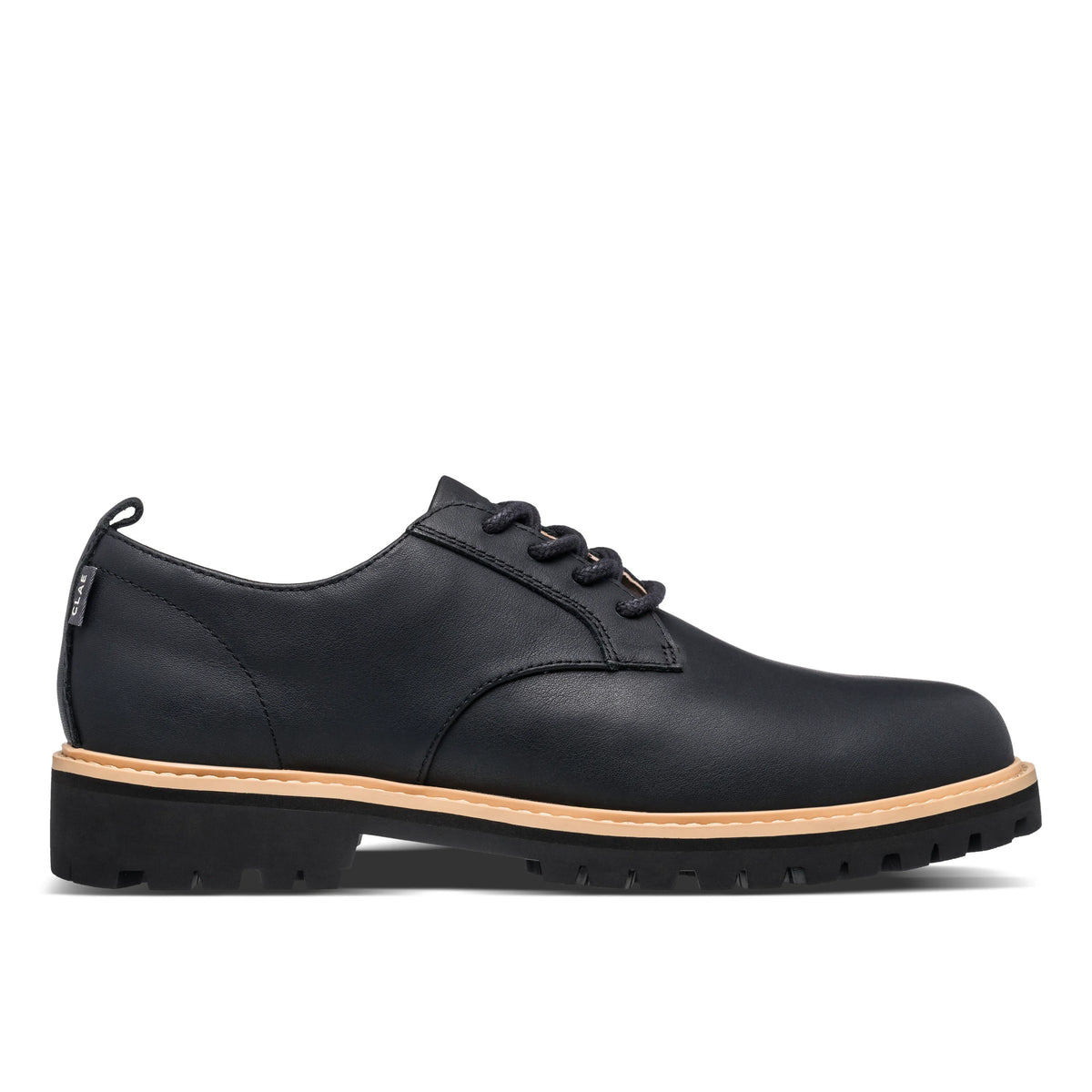 Black Natural Leather