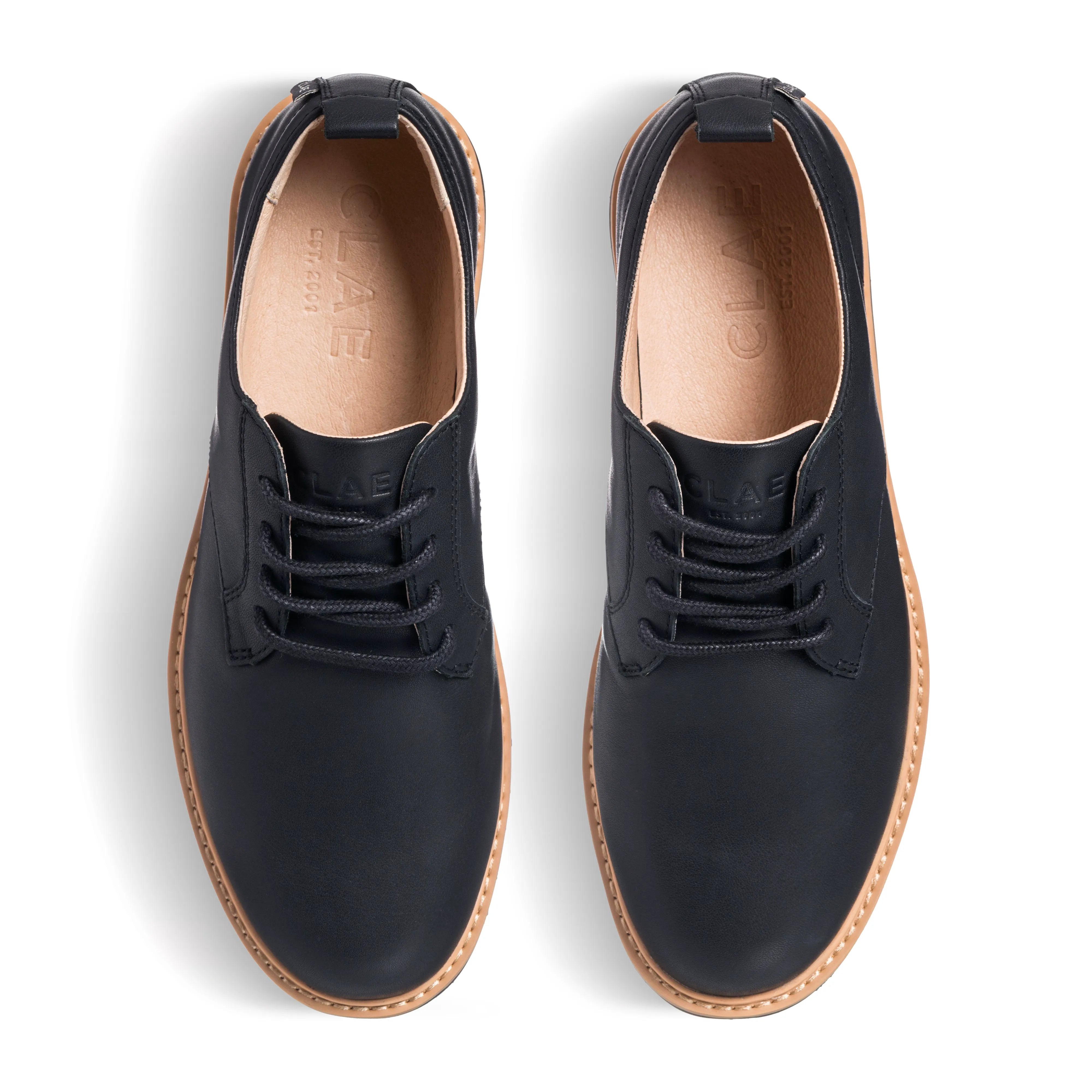 Black Natural Leather