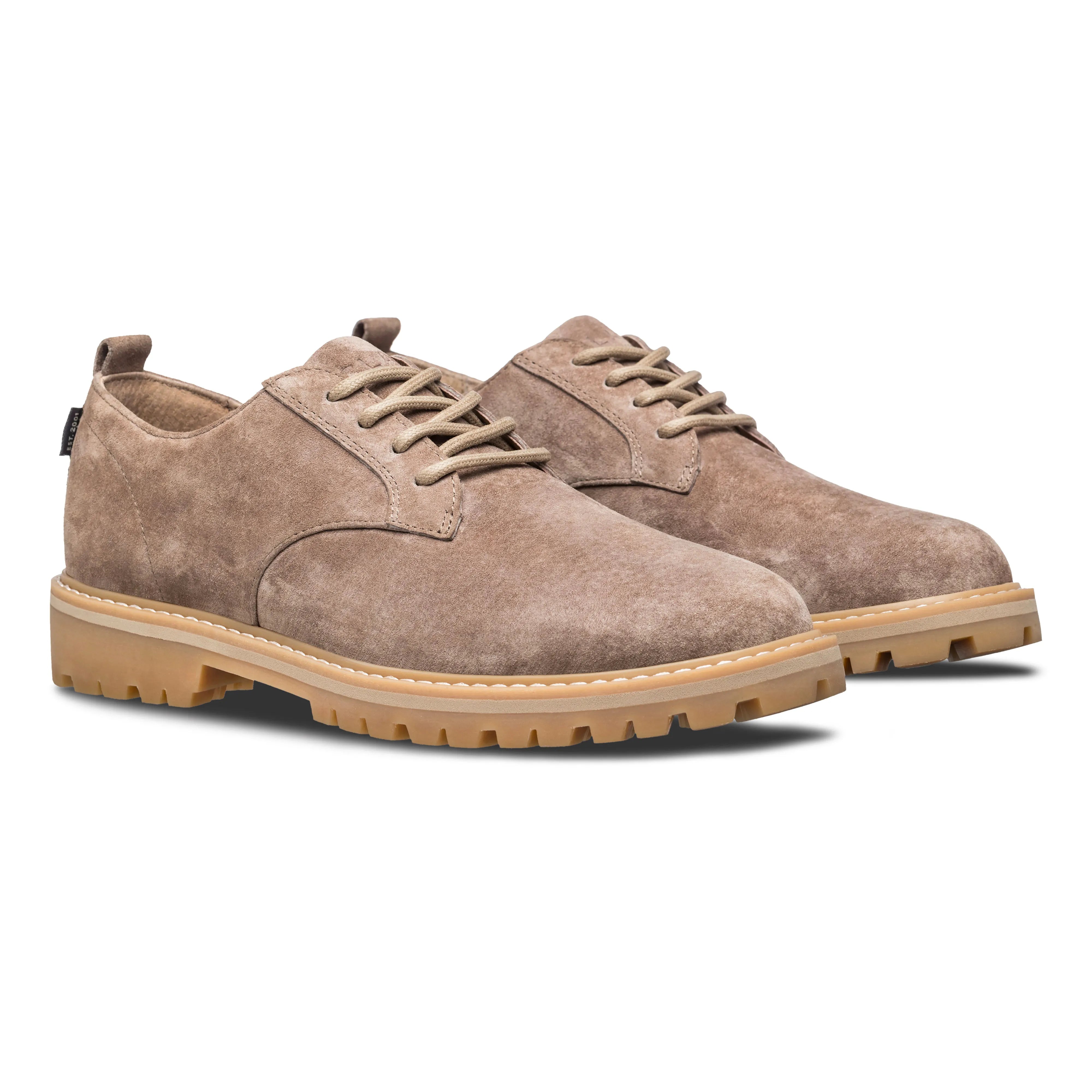 Silver Mink Suede