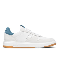 White Leather Blue Mirage