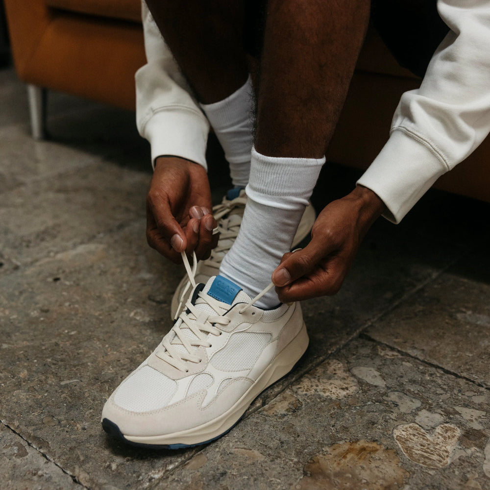 Off-White Pebble Blue