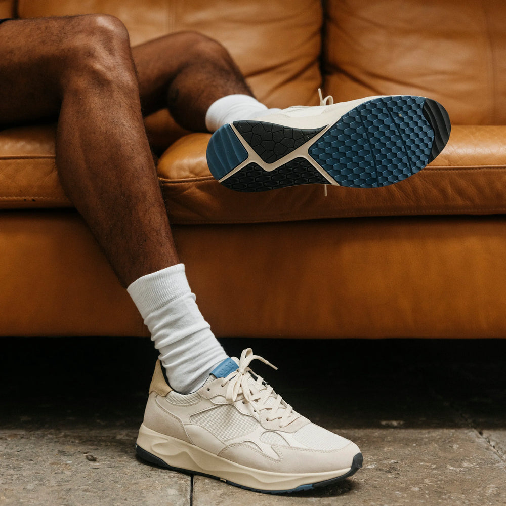 Off-White Pebble Blue